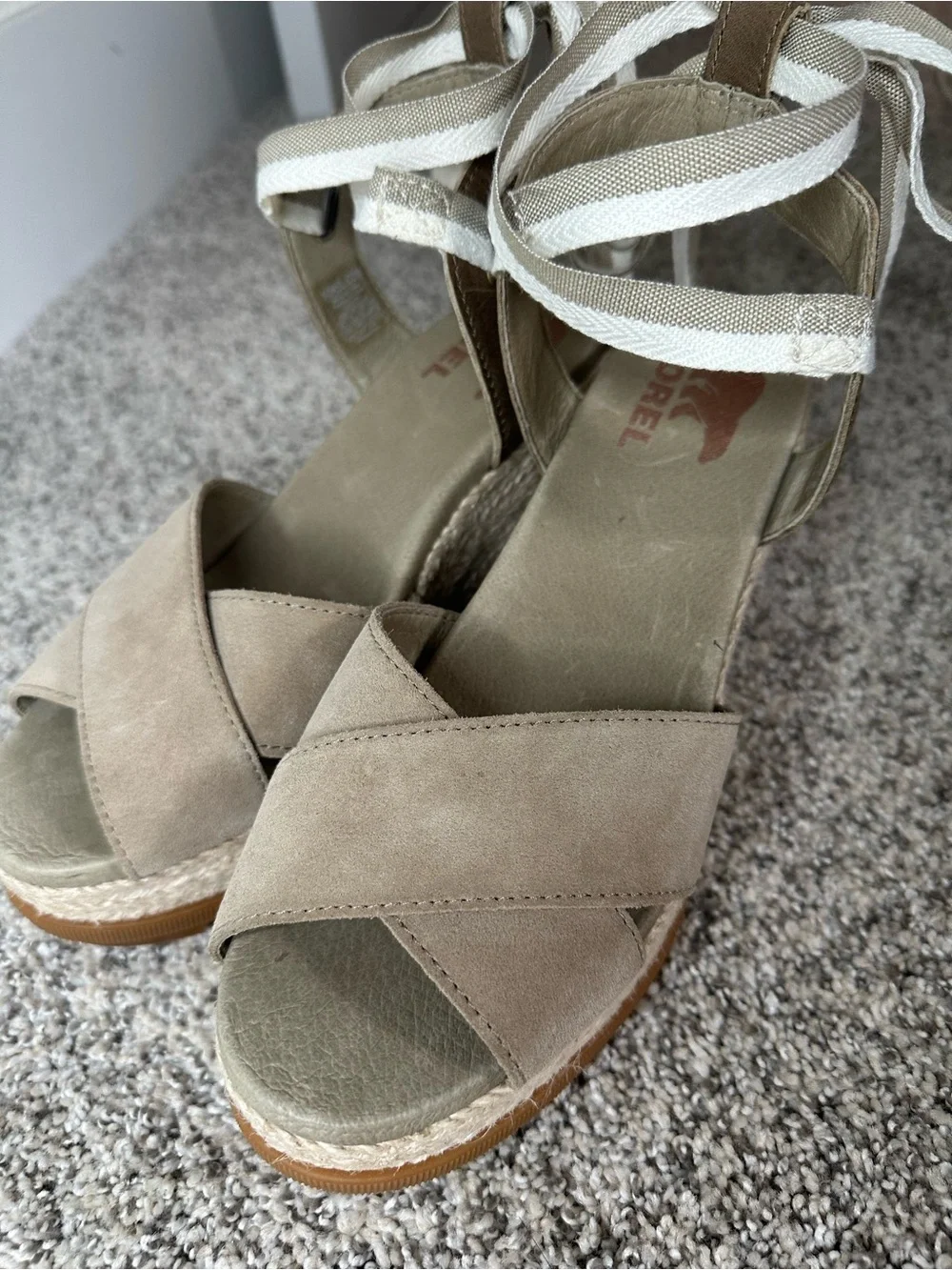 Like New Sorel Joanie Espadrille Sandals